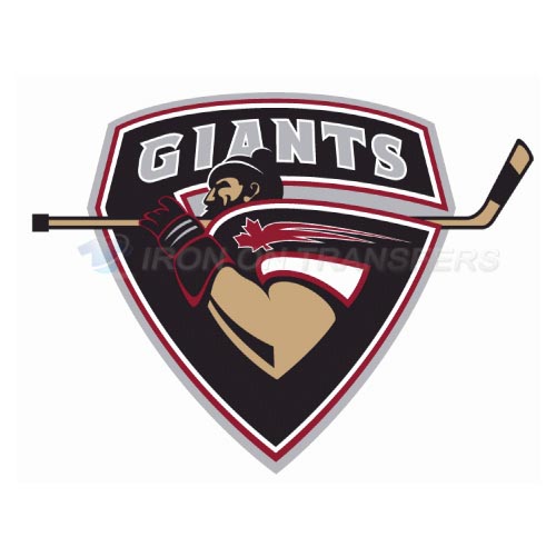 Vancouver Giants Iron-on Stickers (Heat Transfers)NO.7563